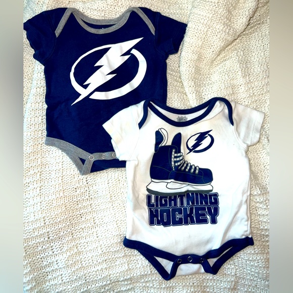 NHL One Pieces Set Of 2 Tampa Bay Lightening Hockey Onesies Poshmark